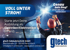 Ausbildung Elektriker (m/w/d) 